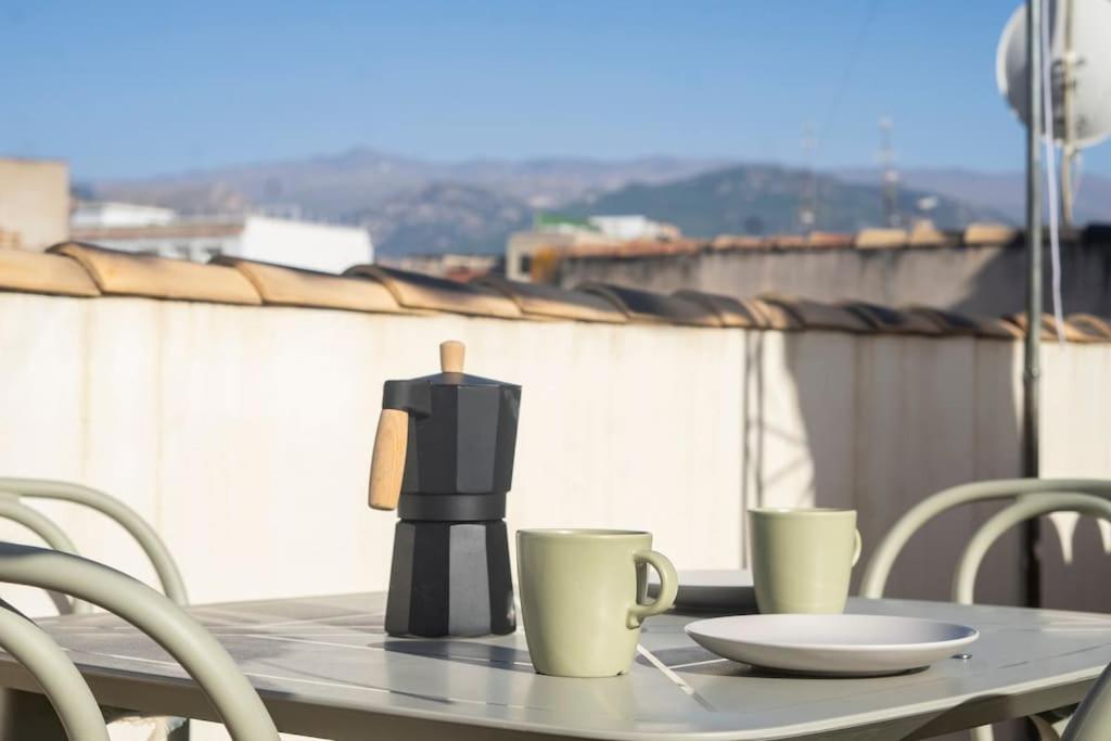 Apartamento Atico Duplex Terraza Privada Centro Granada Exterior foto