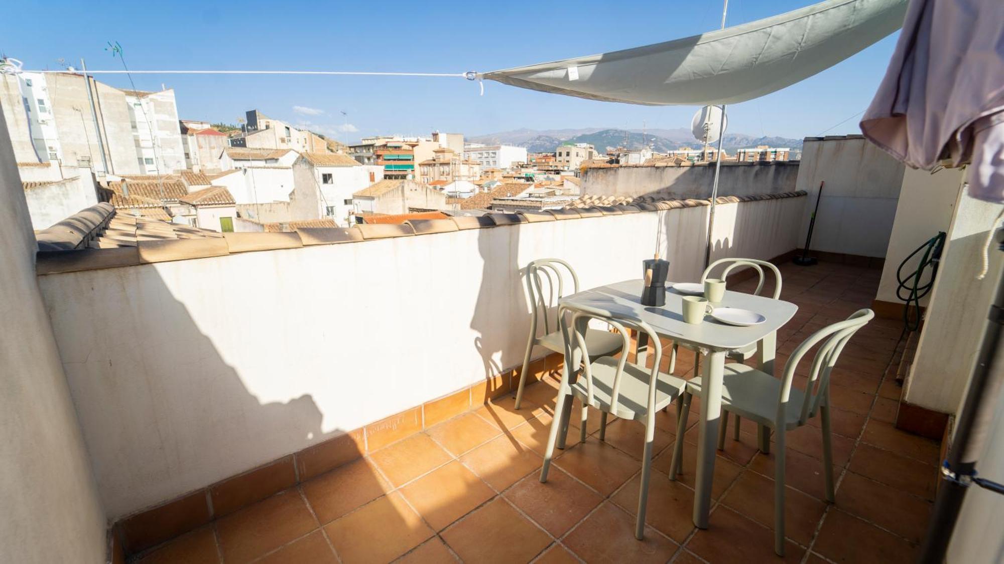 Apartamento Atico Duplex Terraza Privada Centro Granada Exterior foto